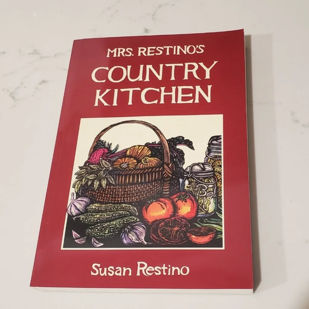 BOGO Mrs Restino's Country Kitchen Vintage Recipe Cookbook
